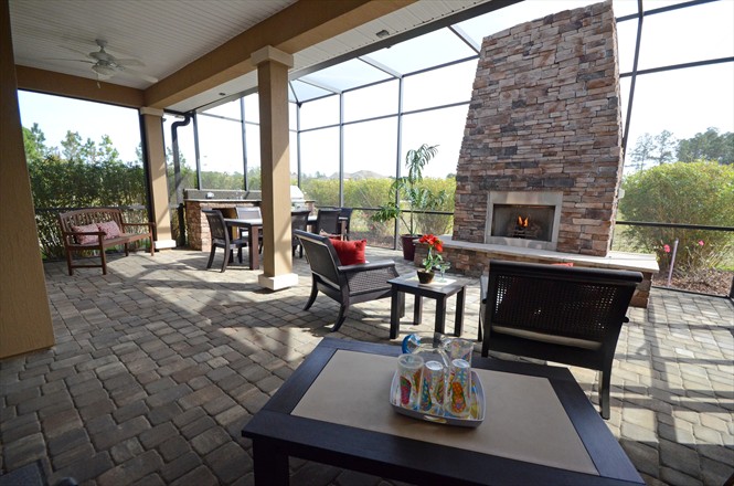 Willowcove at Nocatee by David Weekley - Outdoor Entertaining