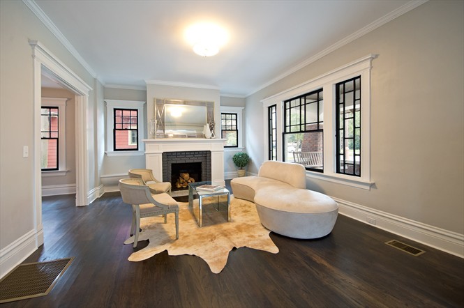 Riverside Historic Craftsman home for sale -  Living Room