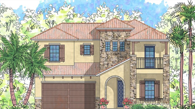 The Seville model by ICI at Siena Nocatee